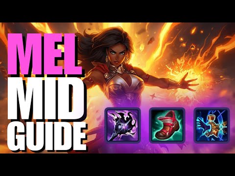 Main in Minutes - Mel Mid Lane Guide | A League of Legends Guide background
