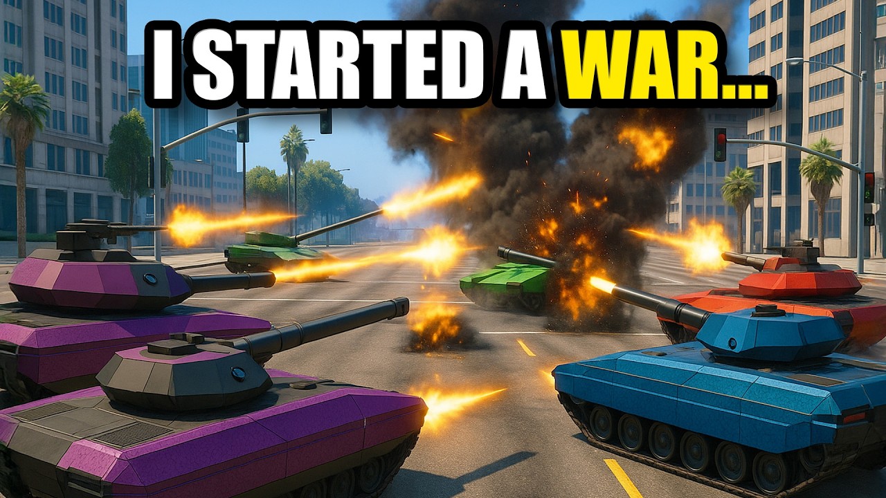 I accidentally started a war... | GTA 5 THUG LIFE #612 background