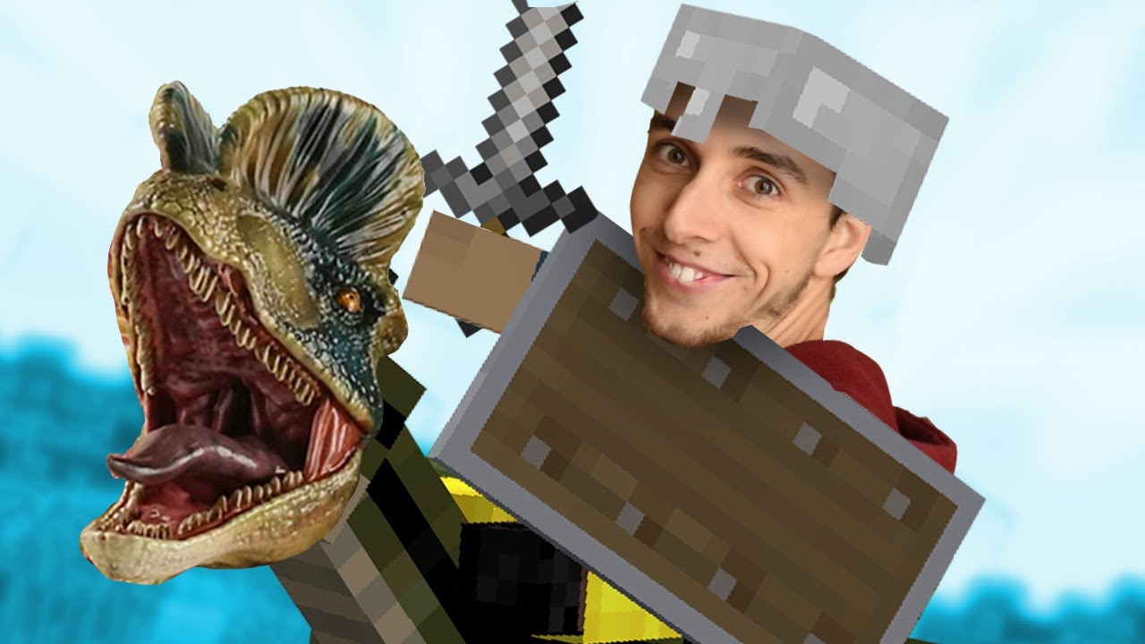 Dinosaur Minecraft Adventure Time! | Fooni Montage background