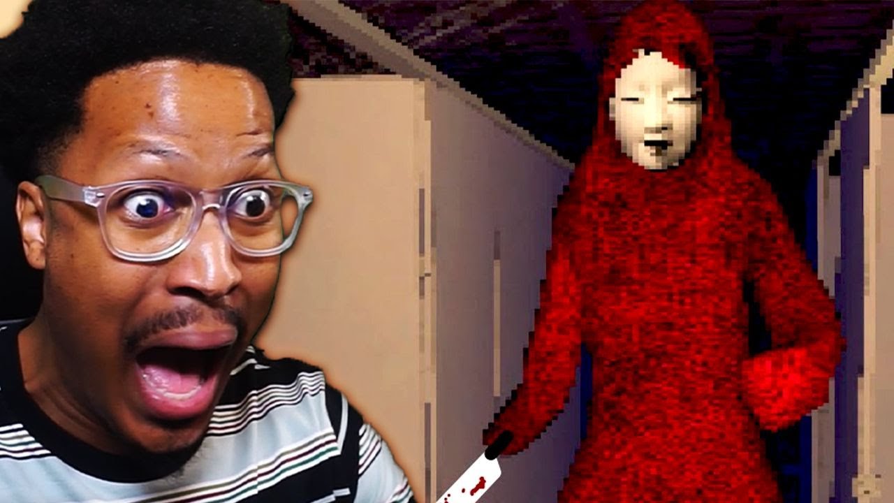 THIS DEMON SPRINTS, DUDE. *actually terrifying* | Aka Manto (Japanese Horror Game) background