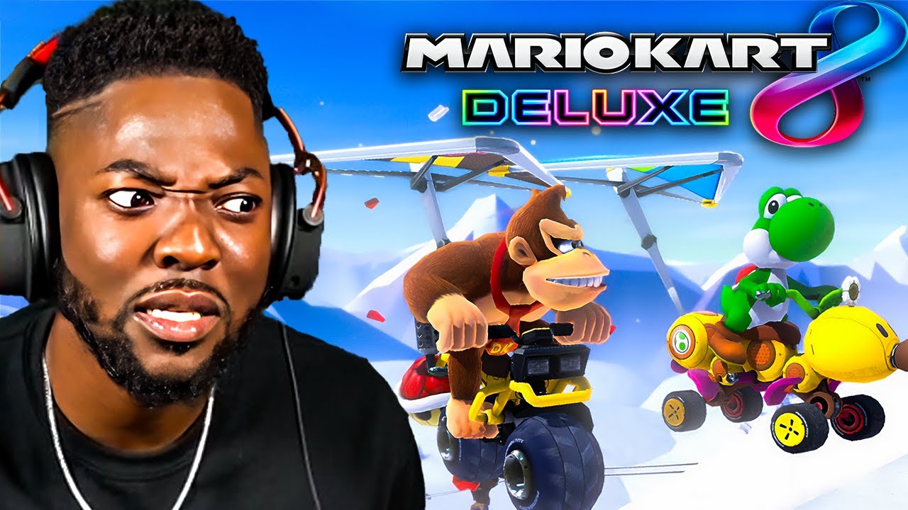 THEY'RE OUT TO GET ME (Mario Kart 8) background