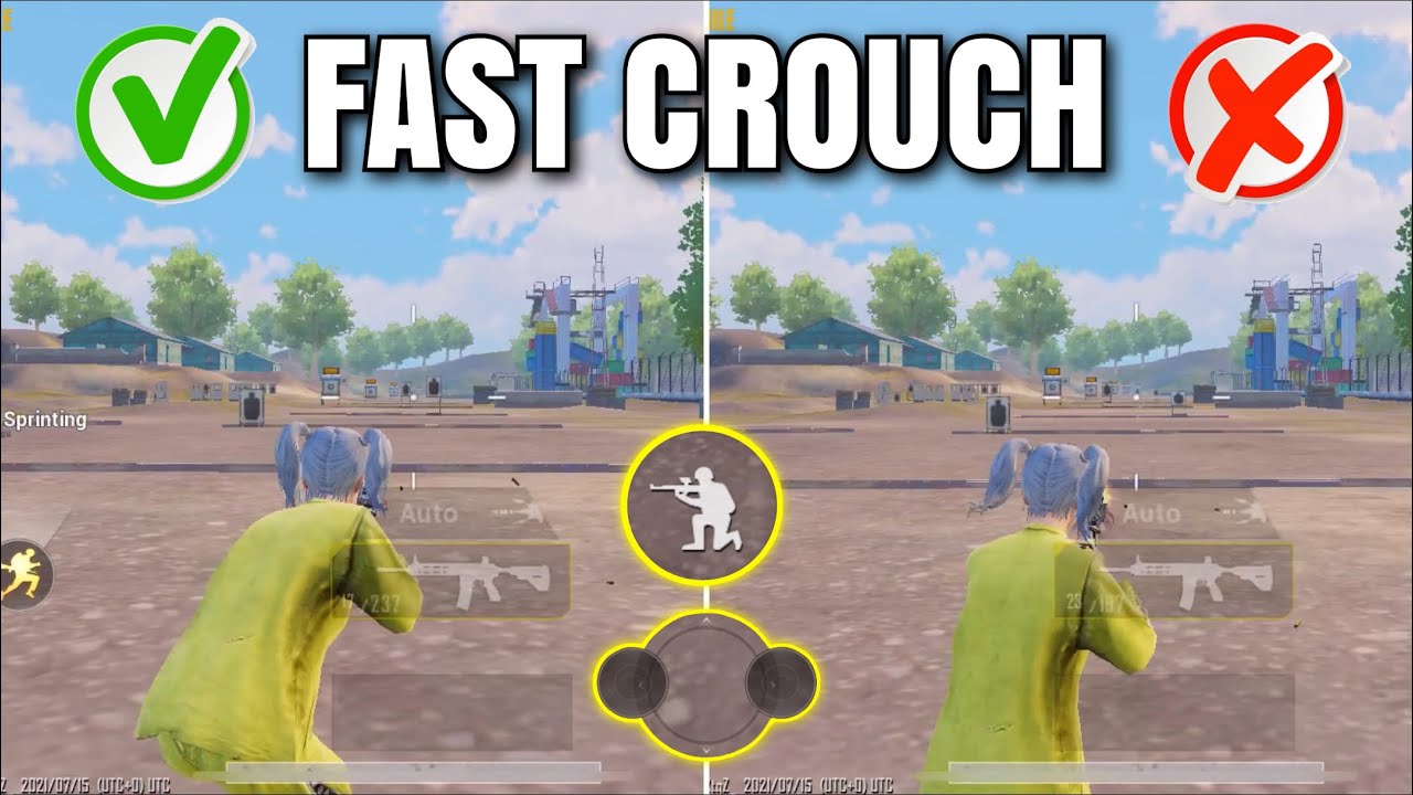 TOP 5 TIPS & TRICKS MOVEMENTS FOR FASTEST CROUCH + JIGGLE 🔥 New Update | PUBG Mobile background