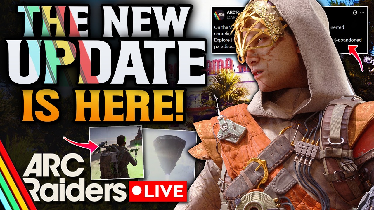 🔴ARC Raiders New Riven Tides Update Is Here! background