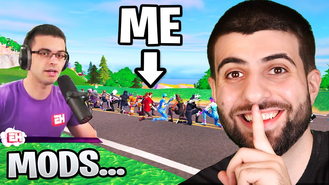 I Snuck Into an Actual Nick Eh 30 Custom Game! background