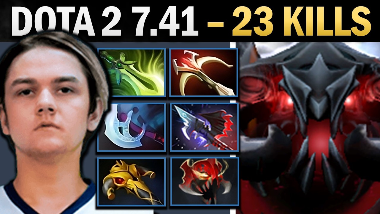 Shadow FIend Dota 2 7.41 with Butterfly and Daedalus - Dota 2 Gameplay