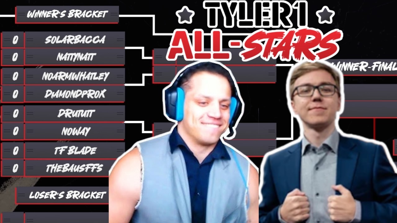 EVERY BAUS MATCH in Tyler1’s All-Stars 1v1 Tournament
