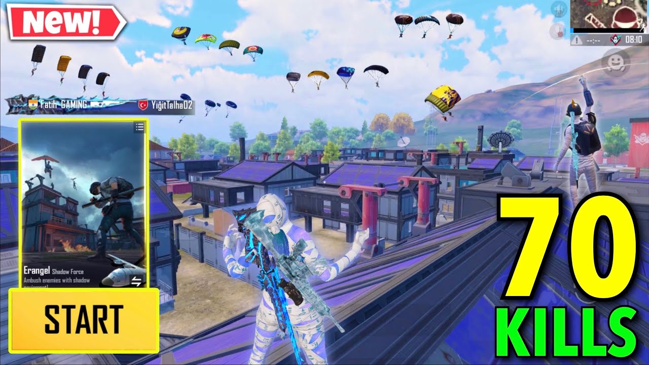 70 Kills!π±NEW BEST LOOT GAMEPLAY with MUMMY SETπ₯PUBG Mobile