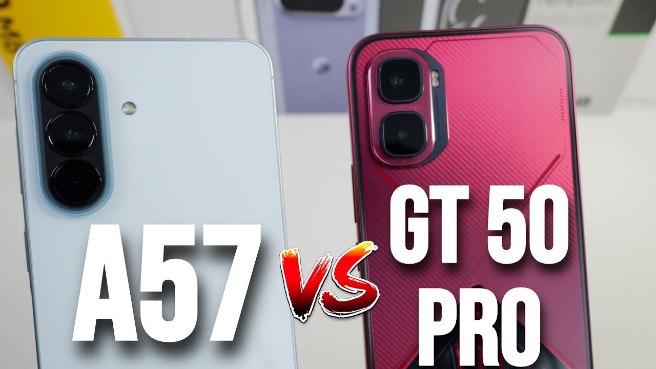 Infinix GT 50 Pro VS Samsung Galaxy A57 (Cameras, Speed Test, PUBG & Display)