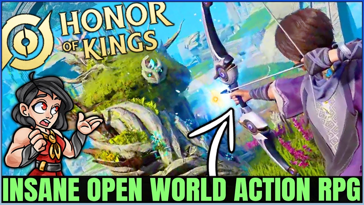 Honor of Kings World Gameplay & Release Date - INCREDIBLE New Action RPG - Full Breakdown! background