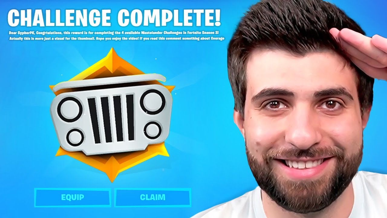 I Beat Fortnite Season 3's SECRET Challenge! background