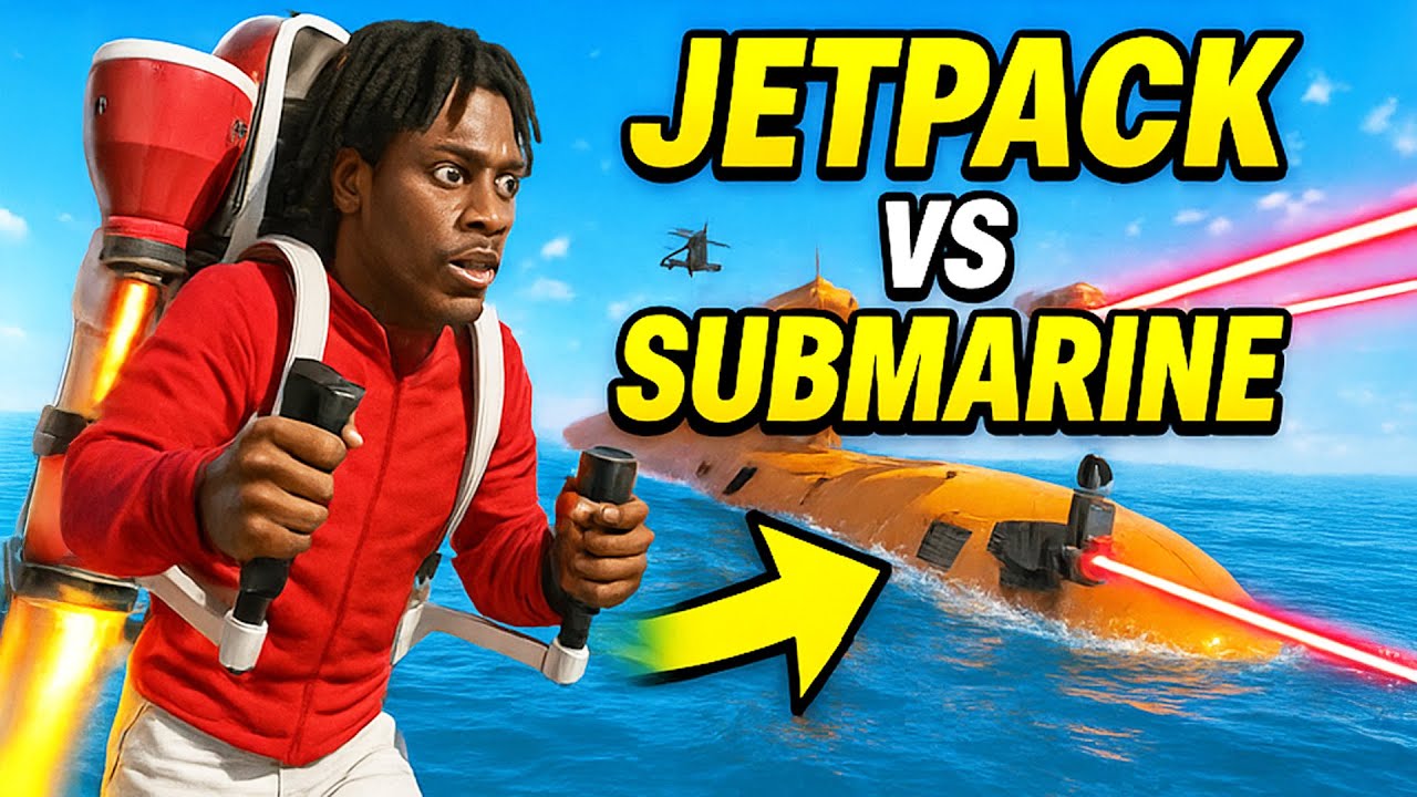 JETPACK vs SUBMARINE! (WHO WILL WIN?) | GTA 5 THUG LIFE #581