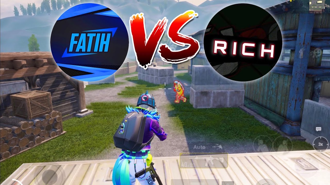 RICH VS FATIH GAMING 😱 650K SUBSCRIBERS YOUTUBER CHALLENGED ME🔥 PUBG Mobile background
