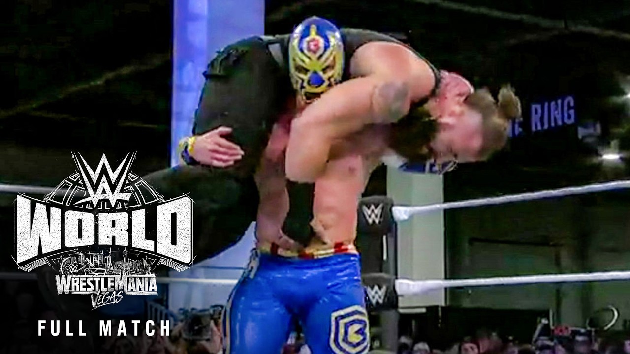 FULL MATCH: Tony D’Angelo vs. Bravo Americano | NXT Championship Match: WWE World 2026 background