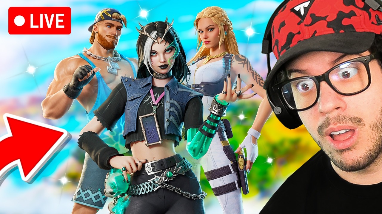 🔴 LIVE! - WINNING in FORTNITE then playing SAROS!