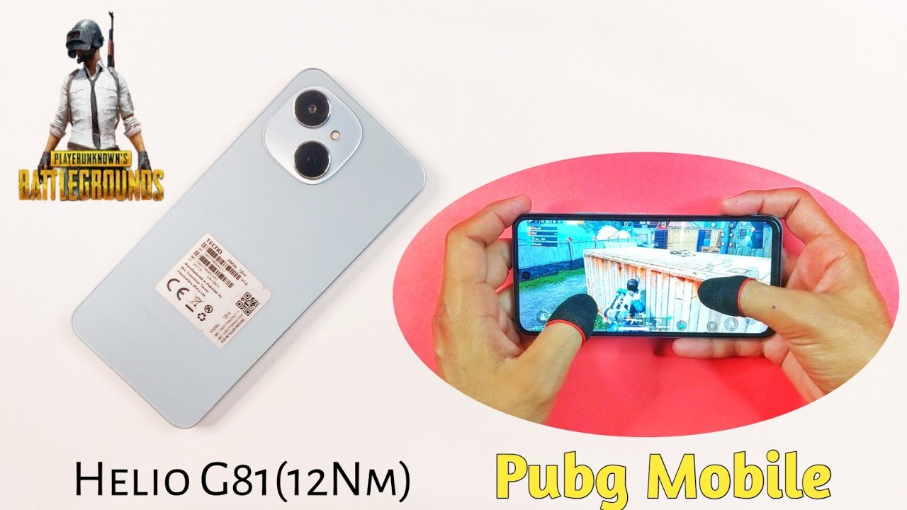 Tecno Spark 40C Game Play & Review | Pubg Mobile, Graphics and Gyro Test, Helio G81(12Nm)
