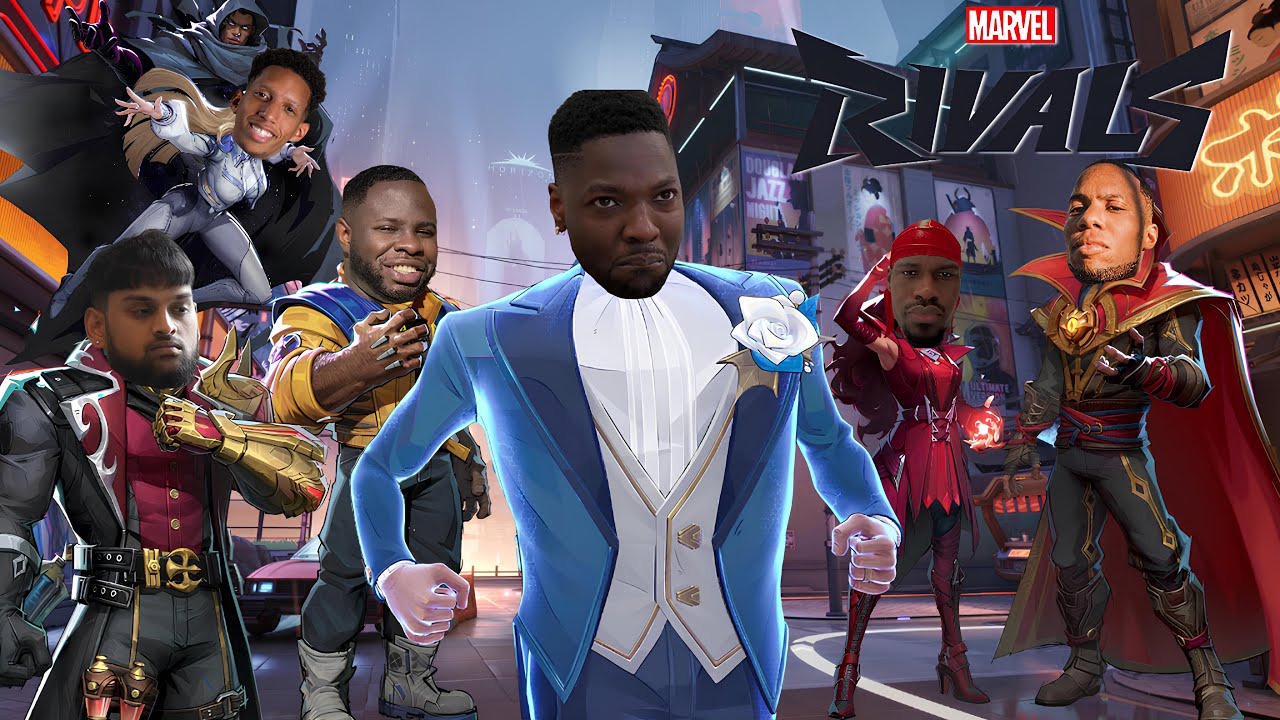 RDC MARVEL RIVALS FUNNY MOMENTS AND BEST HIGHLIGHTS background