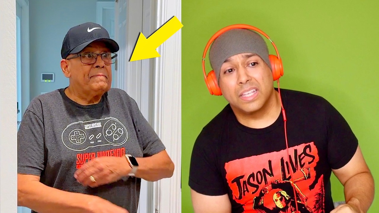 MY DAD CURSED ME OUT FOR RECORDING TOO LOUD...