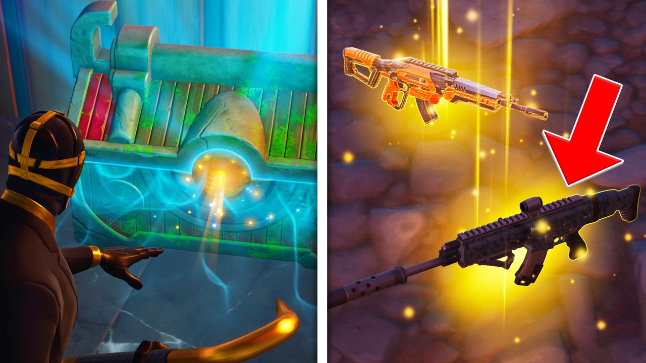 So Fortnite Added BANNED CHESTS... background
