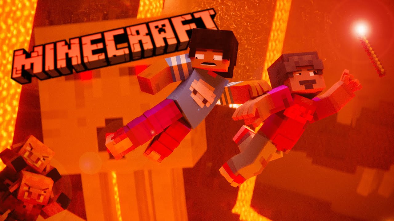 ESCAPING THE NETHER... | EEZYCRAFT #10 background