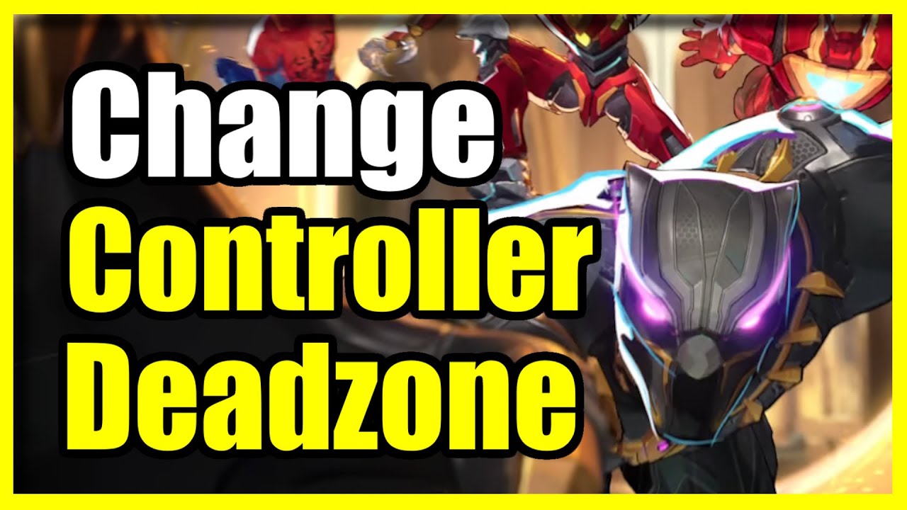 How to Change your Controller Deadzone in Marvel Rivals (Easy Tutorial) background