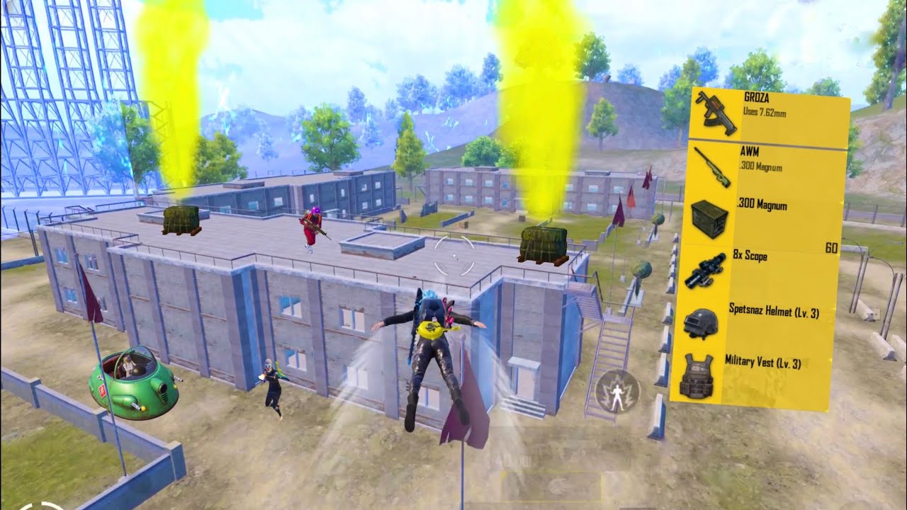 AMAZING LOOT GAMEPLAY in HIGH TIER LOBBY🔥PUBG Mobile background