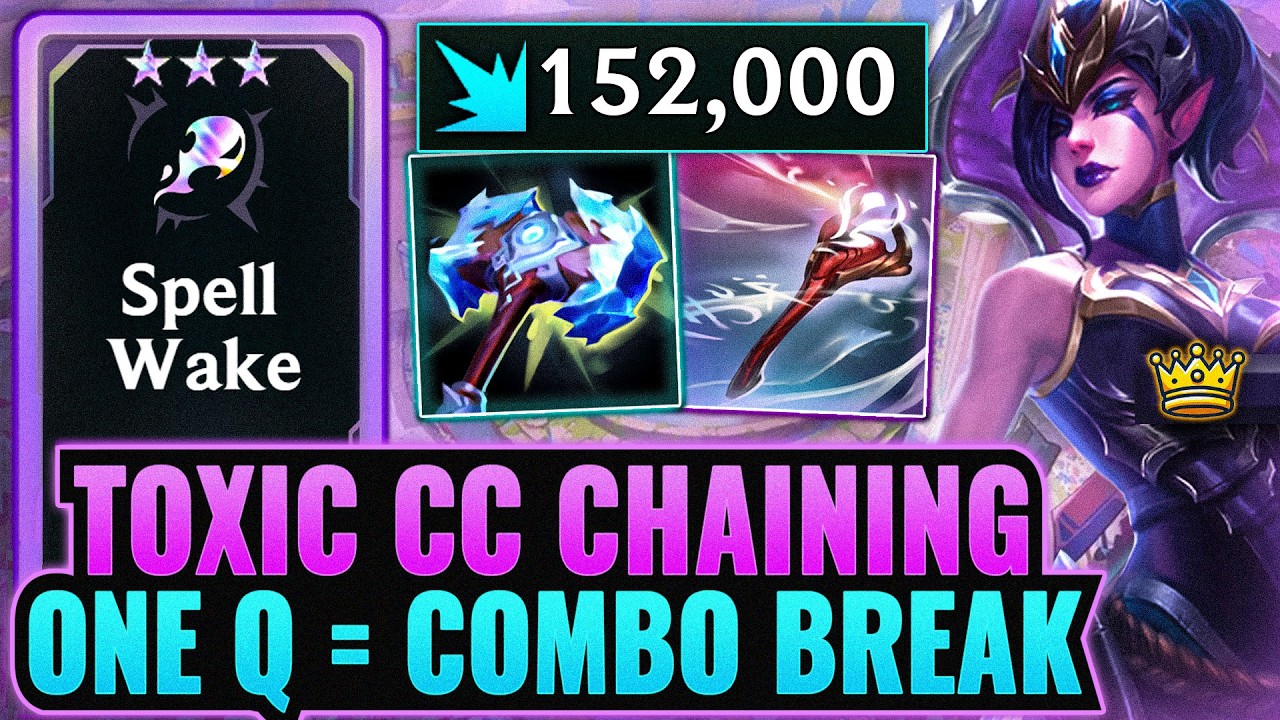 4 Second CC: Rage-Inducing Morgana Build - One Ability Combo Break | League Arena Gameplay