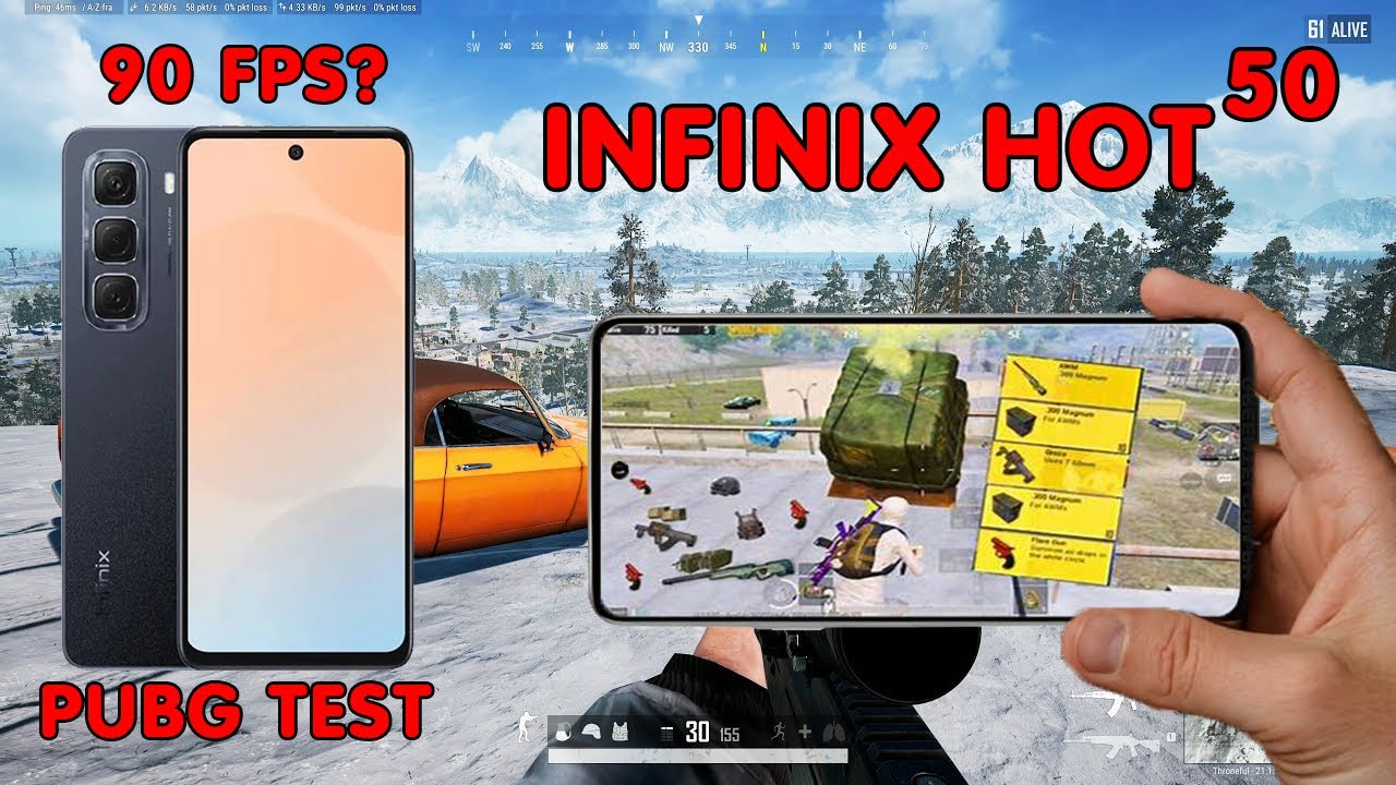 infinix hot 50 pubg test gyroscope 🔥infinix gameplay 2025 new update FPS? Way to game