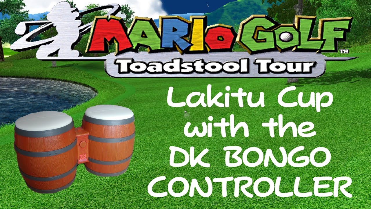 Lakitu Cup with the DK Bongo Controller background