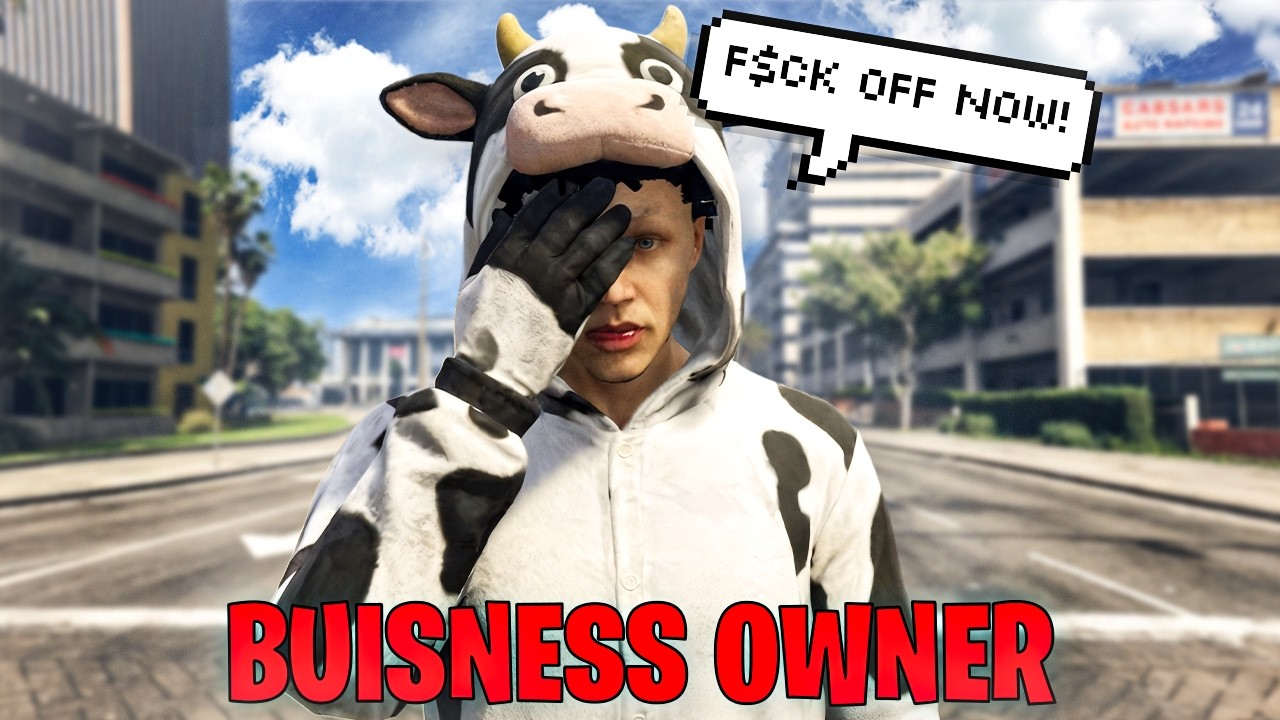 Business Owner CRASHES OUT in GTA RP background