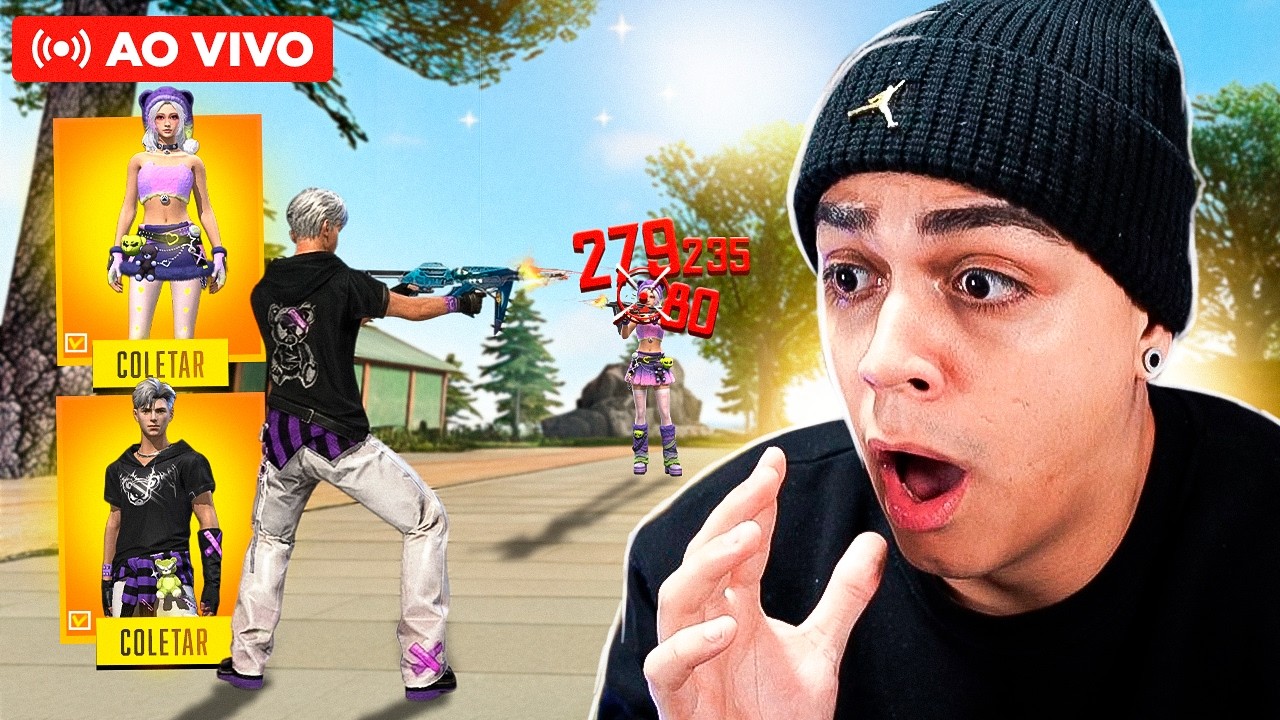 ๐ OI, VAMOS?!! ๐ FREE FIRE AO VIVO ๐ FREITAS ON