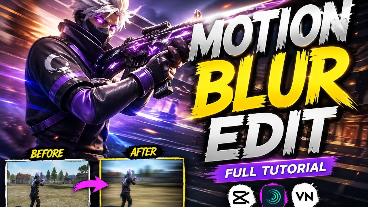 How to Edit Motion Blur Gameplay in Free Fire | CapCut Tutorial 🔥 #freefire #capcut #editingtutorial
