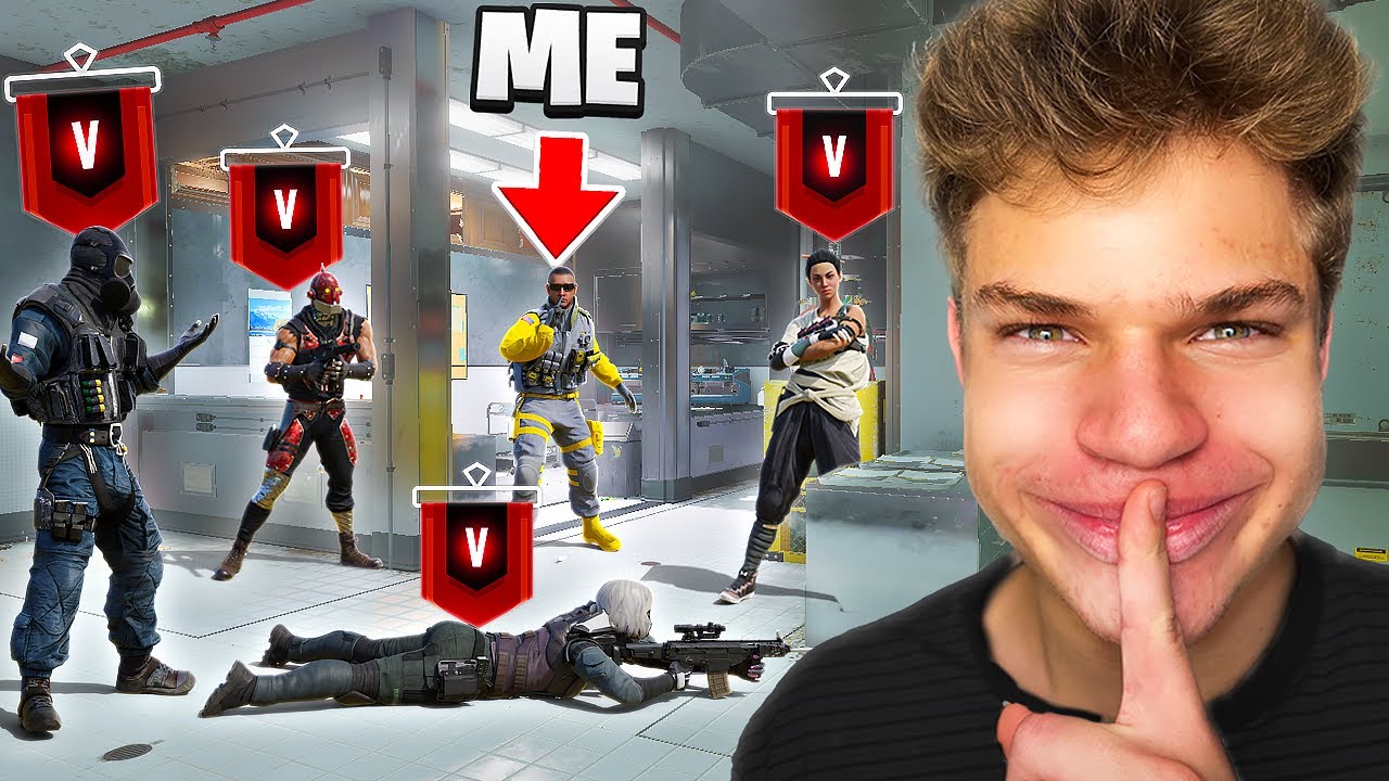 I Secretly Joined 4 Coppers For Ranked background