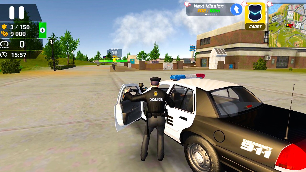 OPEN WORLD COP MISSIONS! - Police Officer Simulator background