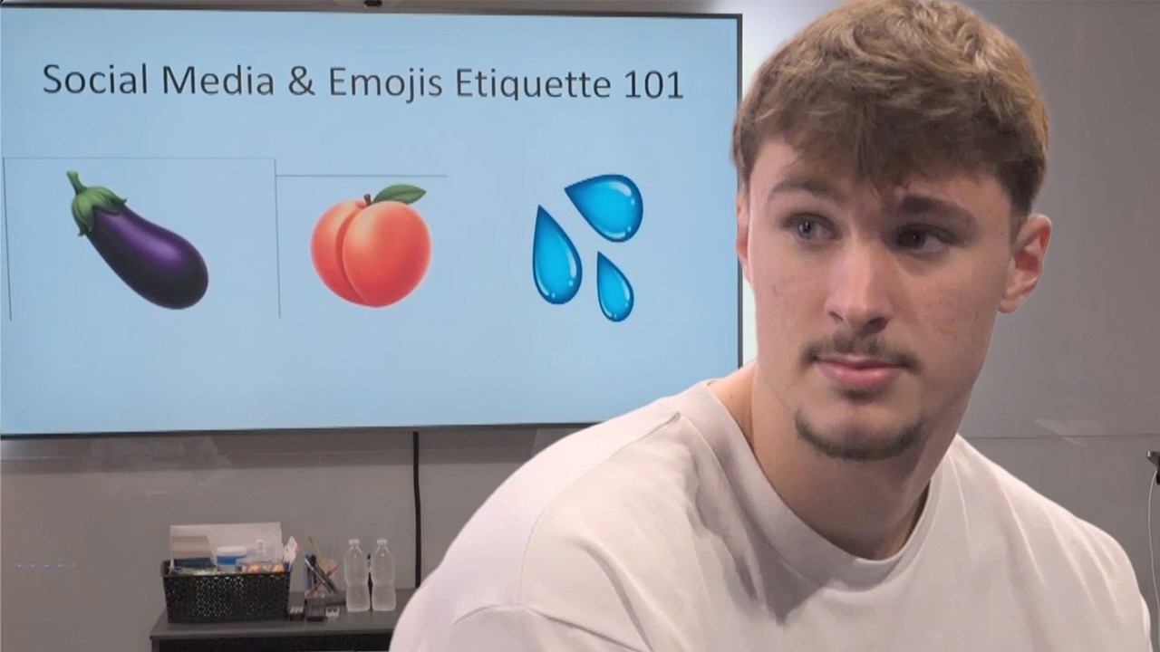 Anthony Davis Pranks Cooper Flagg With Awkward Rookie Symposium | Foul Play background