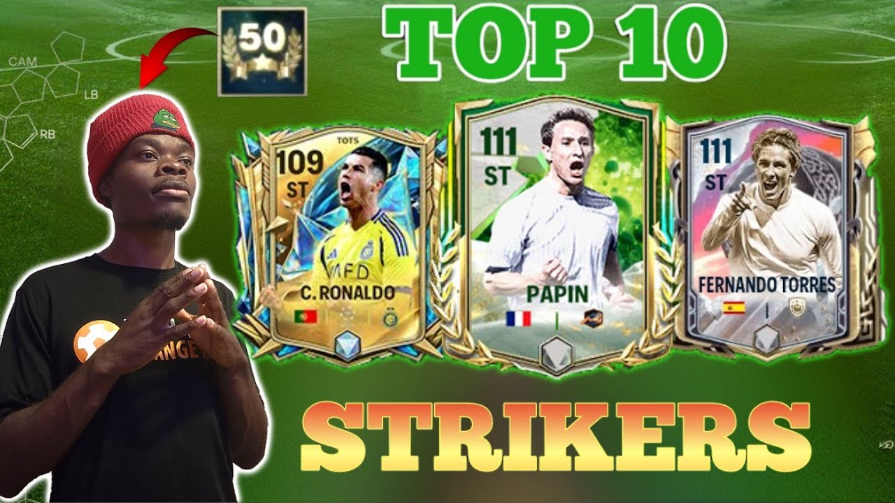 Top 10 Strikers for H2H after Grassroots Greats Update! || Top 50 h2h player - FC MOBILE backdrop