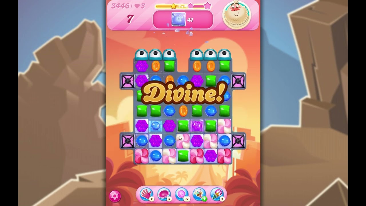 Candy Crush Saga Level 3446