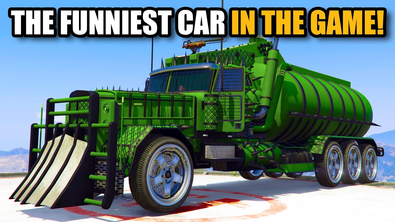 THE FUNNIEST CAR IN THE GAME! *FUNNY TROLLING VIDEO!* | GTA 5 THUG LIFE #553 background