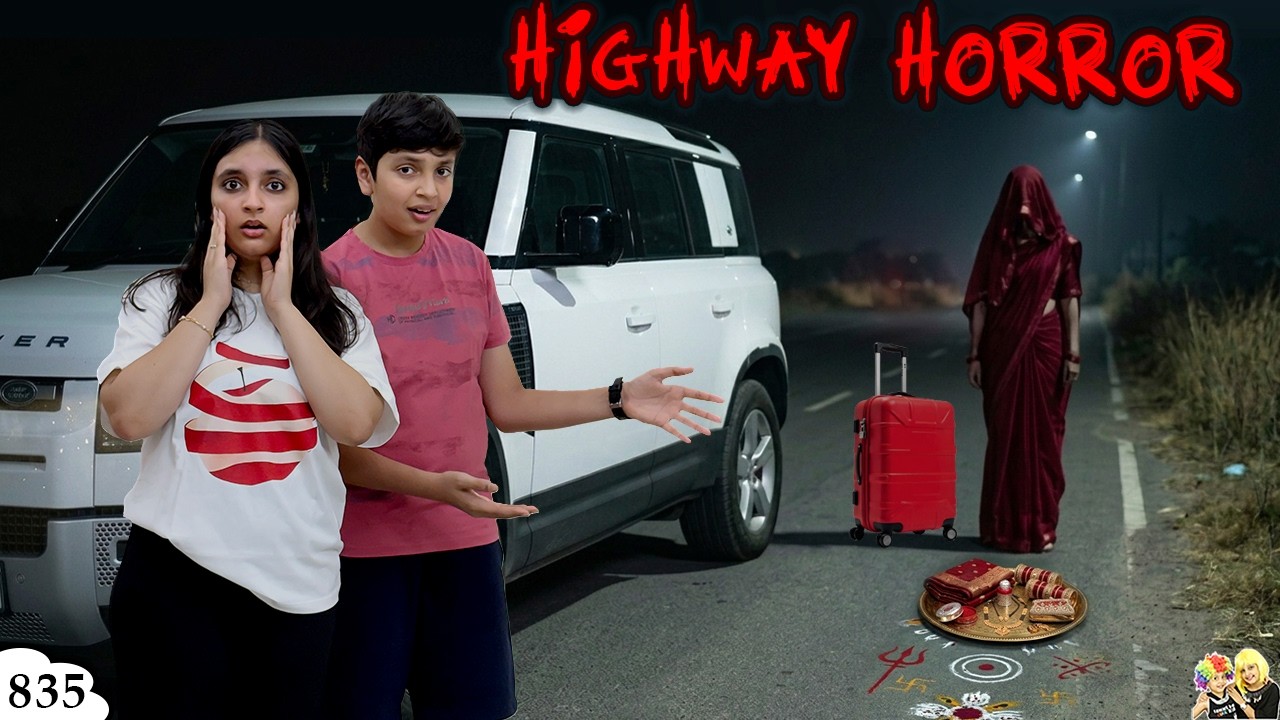 HIGHWAY HORROR | Ep 835 | Road Par Kaun Mila | Comedy Family Vlog | Aayu and Pihu Show