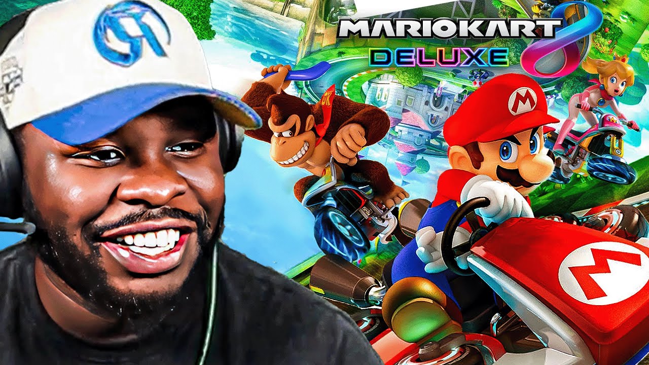 RDC RETURNS TO MARIO KART 8 (IT WAS ABSOLUTE CHAOS) background