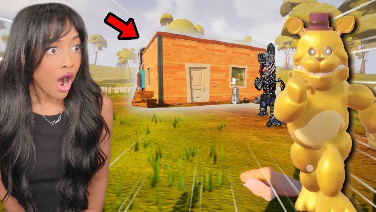 Fast Fredbear BUT there is only ONE ROOM in Hello Neighbor