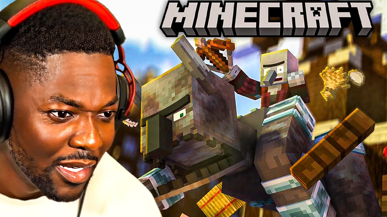 WE CAN’T ESCAPE WAR! (Minecraft: Episode 5) background