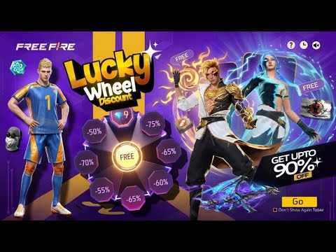 Next Lucky Wheel Event Free Fire🥳 l New Jersey Event Free Fire l Free Fire New Event l Ff New Event