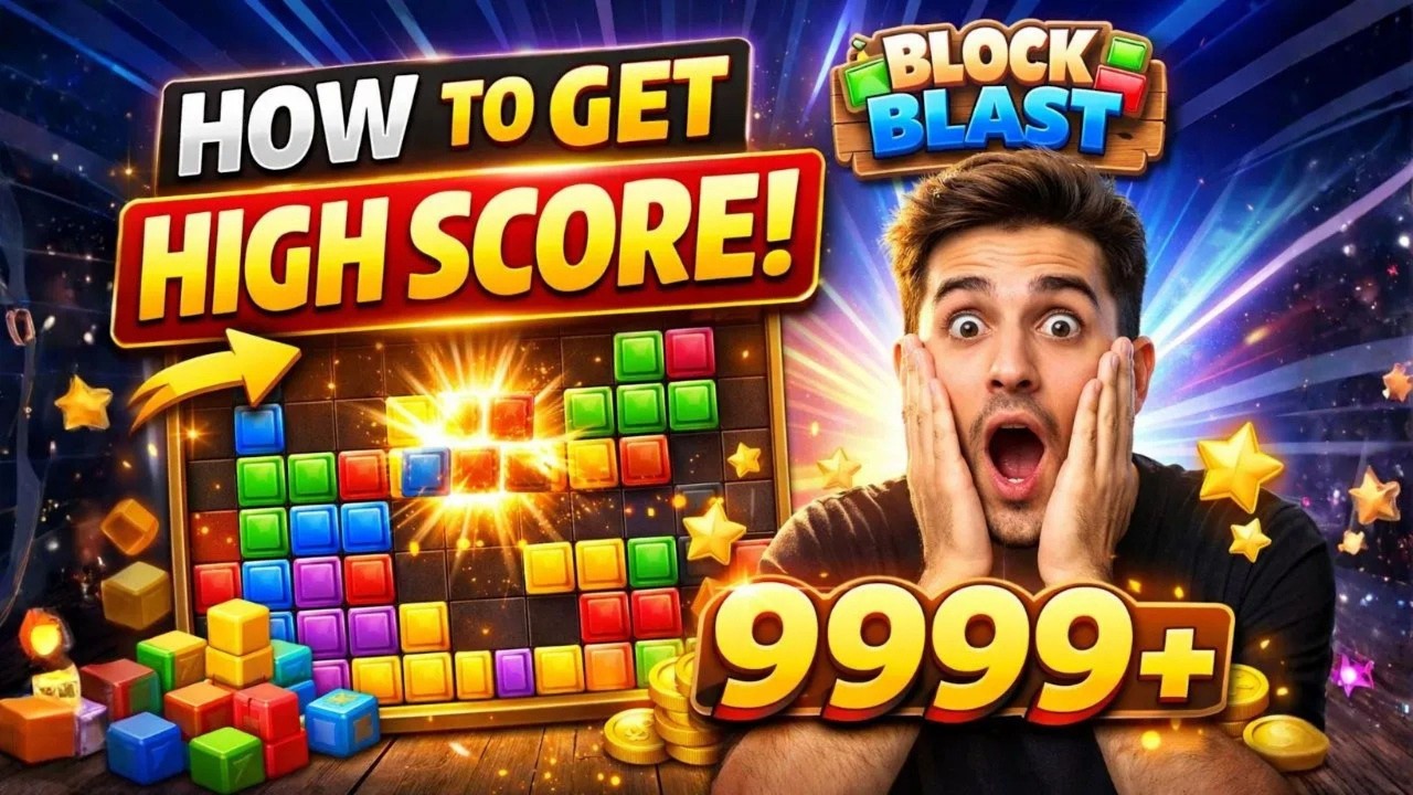 How To Get HIGH SCORE in Block Blast (Pro Tips & Tricks 2026) background