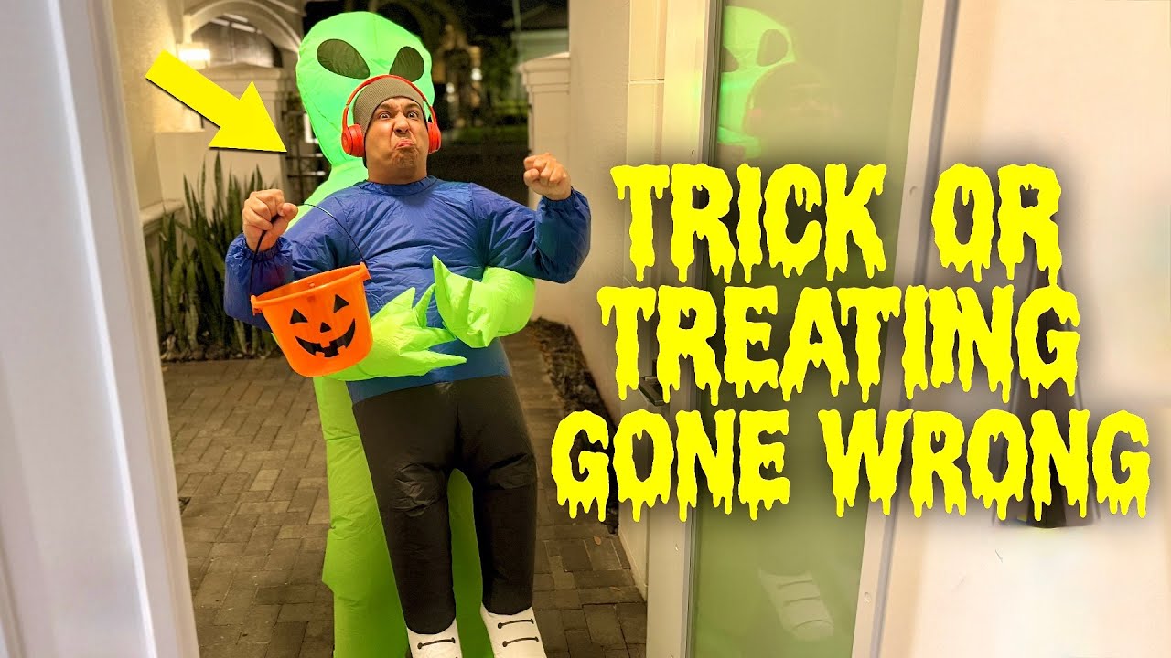 TRICK OR TREATING GONE WAY WRONG!! background