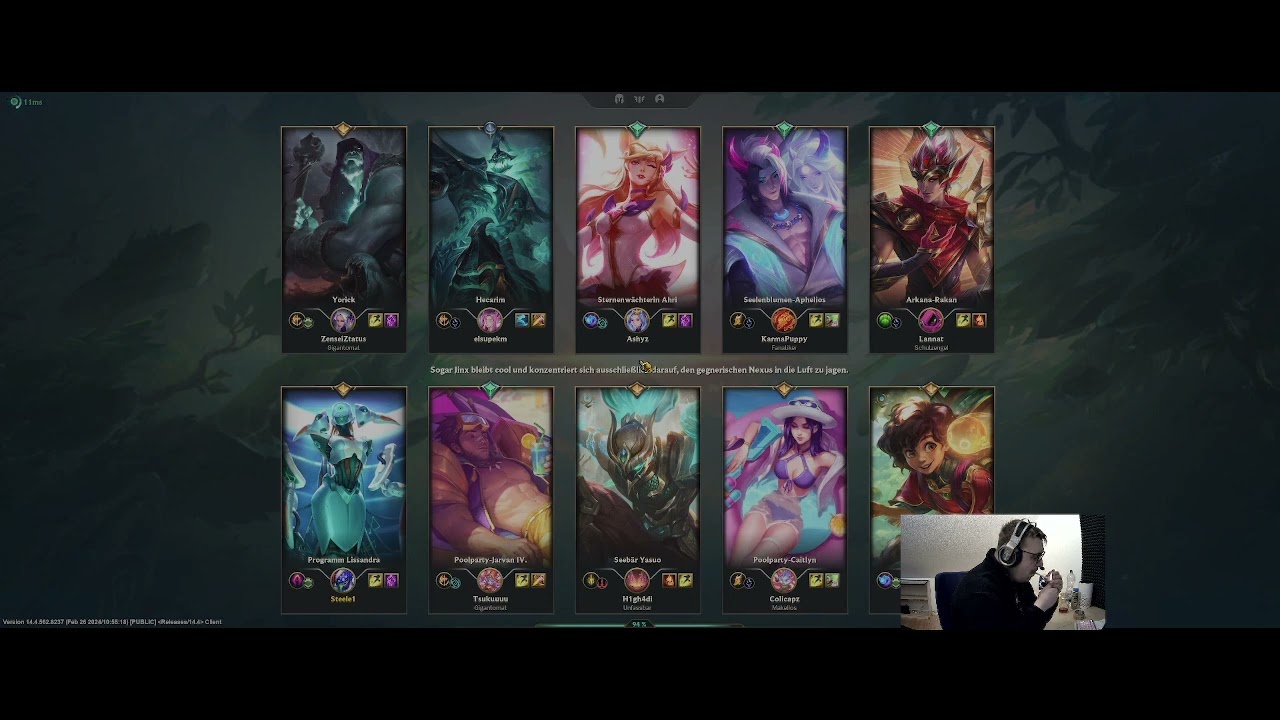 League of Legends Live Gameplay #58 background