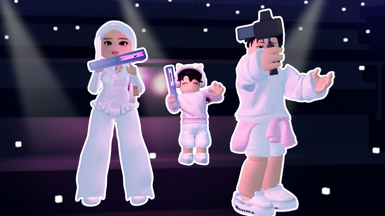 NONTON KONSER BARENG KELUARGA DI KOREA | π Berry Avenue Roblox Indonesia