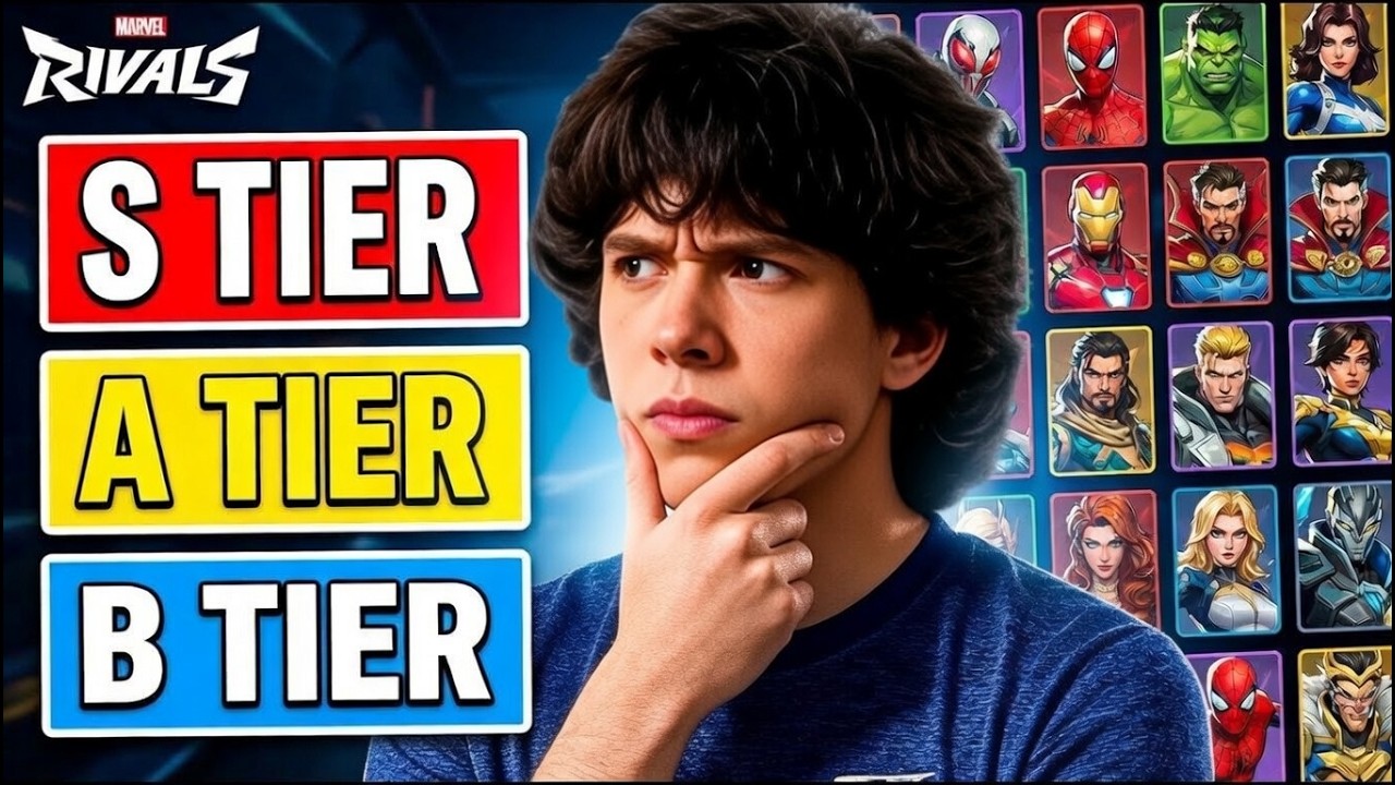 TTK OFFICIAL Marvel Rivals Ignite Season 7.5 Tier List (Pro/Esports Breakdown)