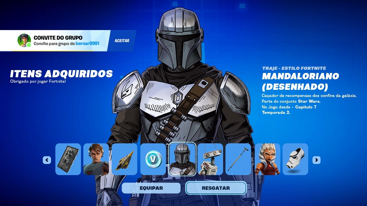CORRE! SKINS GRÁTIS e RECOMPENSAS da Atualização no Fortnite! background