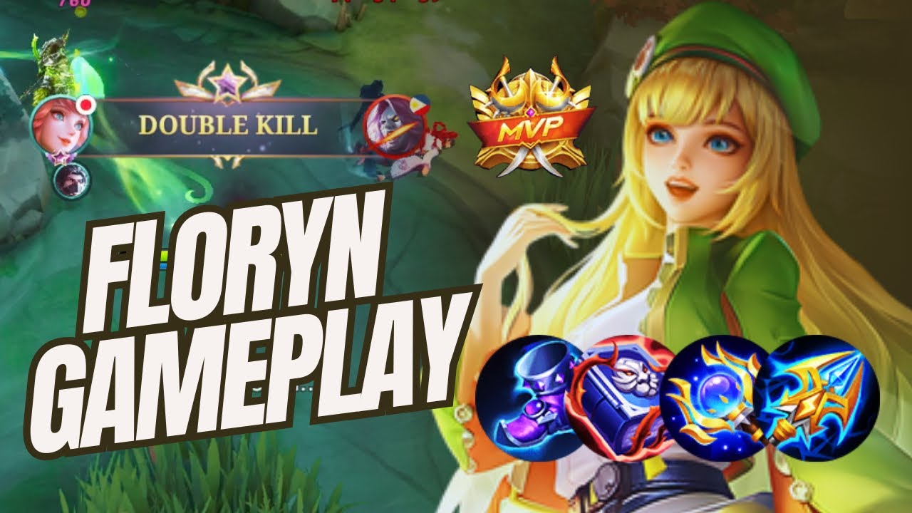 FLORYN MVP GAMEPLAY! Full Magic Damage Build | Floryn Gameplay | Mobile Legends background