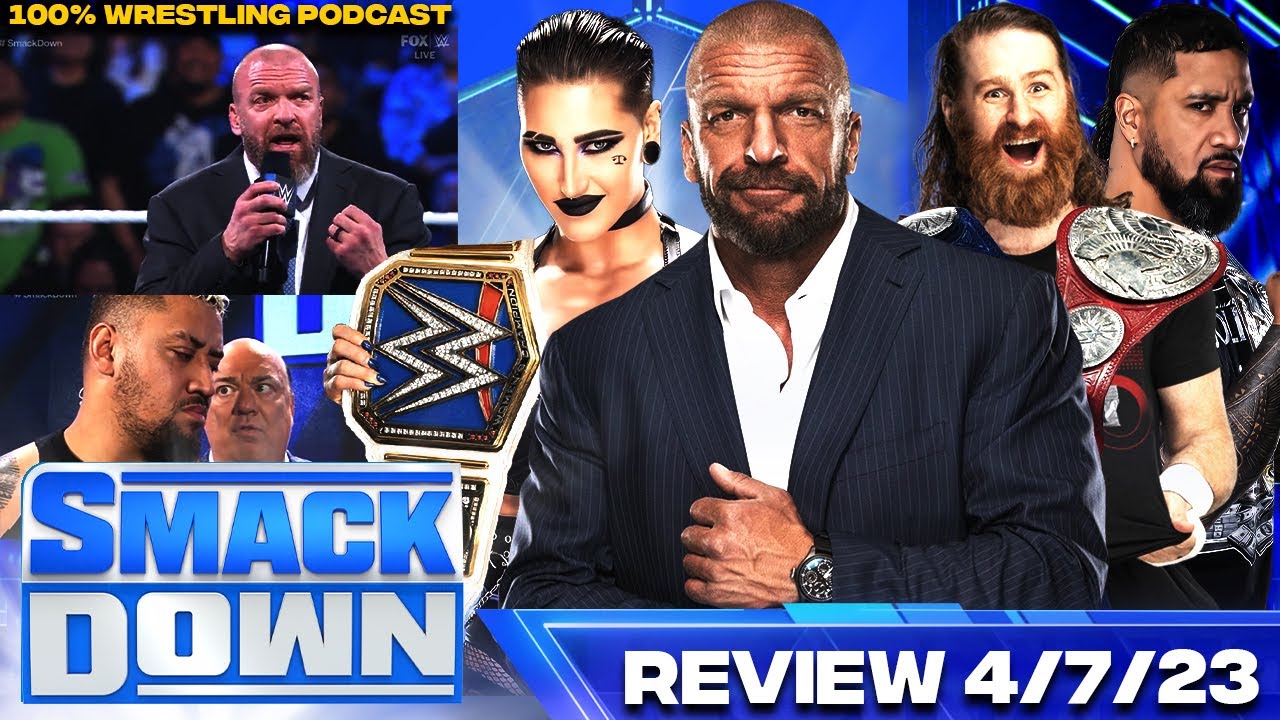 🔵LIVE. WWE SMACKDOWN REVIEW 4/7/23 : TRIPLE H ANUNCIA EL WWE DRAFT 2023!